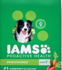 Iams Prohealth Adult Mini Chunks, 3.3 Pounds, 4 Per Case | SKU: 674992 | UPC: 019014801701
