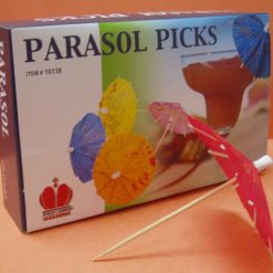 Goldmax Parasol Pick, 144 Each, 10 Per Case | SKU: 400555 | UPC: 737557101361