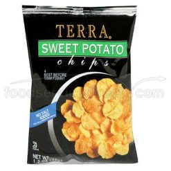 Terra Chips Plain Sweet Potato, 1.2 Ounces, 24 Per Case | SKU: 456346 | UPC: 728229345619