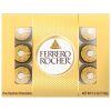 Ferrero Rocher Fine Hazelnut Chocolates, 5.3 Oz., 12/Case | SKU: 543998 | UPC: 009800121229