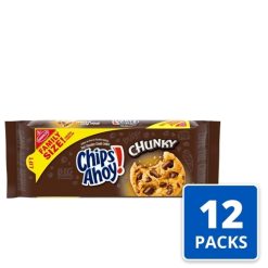 Chips Ahoy Chunky Cookie, 18 Ounces, 12 Packs Per Case | SKU: 722801 | UPC: 044000042035