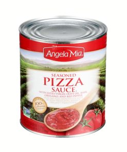 Angelo Mia Fully Prepared Seasoned Pizza Sauce, 106 Ounces, 6 Per Case | SKU: 417039 | UPC: 027000389522 | GTIN: 10027000389529