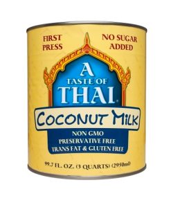 A Taste Of Thai Coconut Milk, 99.7 Ounces, 3/Case | SKU: 599985 | UPC: 070650800602 | GTIN: 20070650800606