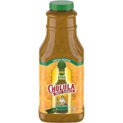 Cholula Green Pepper Hot Sauce Bottle, 64 Fluid Ounces, 4 Per Case | SKU: 710584 | UPC: 049733101462
