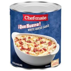 Chef-Mate White Queso Sauce, 106 Ounces, 6 Cans Per Case | SKU: 589216 | UPC: 050000477760