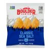Boulder Canyon Kettle Cooked Potato Chips, Sea Salt, 1 Oz, 72 Per Pack | SKU: 519621 | UPC: 708163102943