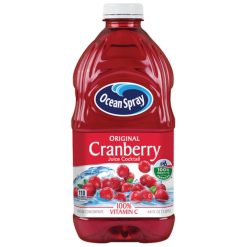 Ocean Spray Original Cranberry Juice Cocktail, 64 Ounces, 8 Per Case | SKU: 203340 | UPC: 031200200273