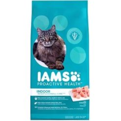 Iams Proactive Health Indoor Weight and Hairball Care Dry Cat Food, 3.5 Pounds, 4 Per Case | SKU: 674993 | UPC: 019014711055