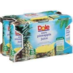Dole 100% Pineapple Juice, 36 Ounces, 8 Per Case | SKU: 414289 | UPC: 038900009472