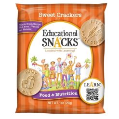 Dick And Jane Food & Nutrition Educational Snack Crackers, 1 Ounces, 120 per Case | SKU: 660904 | UPC: 894123002351