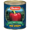 Dunbars Red Strips Sweet Bell Pepper, 102 Ounces, 6 Per Case | SKU: 139770 | UPC: 023709110207