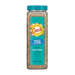 Dash Garlic and Herb Salt Free Seasoning Blend, 21 Ounces, 6 Per Case | SKU: 728451 | UPC: 605021506021