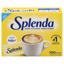 Splenda Sucralose No Calorie Sweetener, 1 Gram Packet - 100/Pack - 12 Packs/Case | SKU: 581164 | UPC: 722776224113