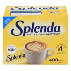 Splenda No Calorie Sweetener Packet, 400 Per Pack - 4 Packs Per Case | SKU: 581165 | UPC: 722776224120
