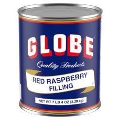 Globe Red Raspberry Filling, 116 Ounces - 6 Per Case | SKU: 162865 | UPC: 041114785469