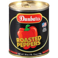 Dunbar Pepper Fire Roasted Red, 12 Cans Per Case | SKU: 386895 | UPC: 023709110368