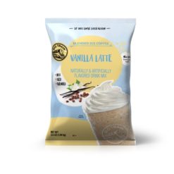Big Train Vanilla Latte Blended Ice Coffee Mix, 3.5 Ponds (Pack of 5) | SKU: 591284 | UPC: 642628035028