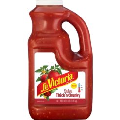 La Victoria Alamo Street Salsa, Medium, Thick & Chunky, 1 Gallon, 4 Per Case | SKU: 434485 | UPC: 072101777426