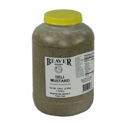 Beaver Deli Mustard, 8.6 Pound, 4 Per Case | SKU: 628706 | UPC: 071828015637