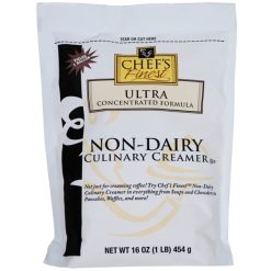 Chef s Finest Ultra Concentrated Non-Dairy Culinary Creamer, 1 lbs, 18/Case | SKU: 515298 | UPC: 866319130605