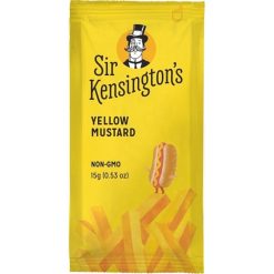 Sir Kensington s Yellow Mustard, 15 Gram Packet , 600 per case | SKU: 644155 | UPC: 850551005456