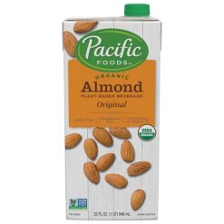 Pacific Foods Organic Original Almond Milk, 32 fl oz - 12 Per Case | SKU: 613882 | UPC: 052603065009