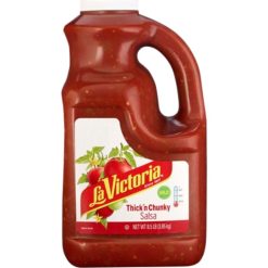 La Victoria Mild Thick & Chunky Salsa , 136 Ounces, 4 Per Case | SKU: 434482 | UPC: 072101777440