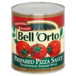 Bell Orto Fully Prepared Pizza Sauce, 6.56 Pounds, 6 Per Case | SKU: 386039 | UPC: 013000568005