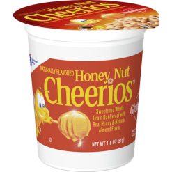 Cheerios Honey Nut Cereal, 1.8 Ounces, 60 Per Case | SKU: 432683 | UPC: 016000289338