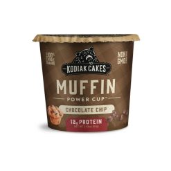 Kodiak Cakes Chocolate Chip Minute Muffin, 2.29 Oz, 12/Case | SKU: 739450 | UPC: 705599013539