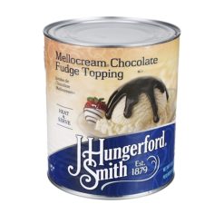Jhs Mellocream Chocolate Fudge Topping, 127 Ounces, 6 Per Case | SKU: 127953 | UPC: 027000220009