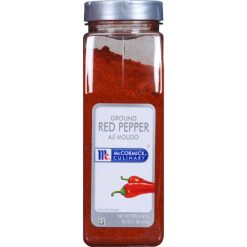 Mccormick Ground Red Pepper, 1 Pound, 6 Per Case | SKU: 393867 | UPC: 052100324197