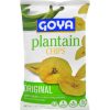 Goya Plantain Chips, 5 Ounce, 12 Per Case | SKU: 494251 | UPC: 041331049252