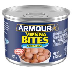 Armour Vienna Sausage Bites - Original Flavor, 10 Oz. per Pack, 12 Per Case | SKU: 503521 | UPC: 054100931108 | GTIN: 10054100931105