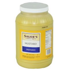 Sauer Salad Mustard, 1 Gallon, 4 Per Case | SKU: 470994 | UPC: 052500006457