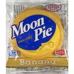 Moonpie Banana Double Decker Marshmallow Sandwich, 9 Per Box, 9 Boxes Per Case | SKU: 557782 | UPC: 072108810034