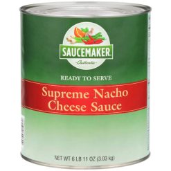 Saucemaker Supreme Nacho Cheese Sauce, 107 Ounce, 6 Per Case | SKU: 521339 | UPC: 041820700800