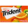 Trident Sugar Free Tropical Twist Gum, 14 Count, 12 Per Box, 12 Boxes Per Case | SKU: 655457 | UPC: 012546011105