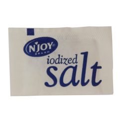 N Joy Iodized Salt Packets, .5 Gram - 6000 Packets | SKU: 442817