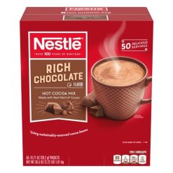 Nestle Rich Chocolate Hot Cocoa Mix, 0.71 Ounce, 300 Per Case | SKU: 426477 | UPC: 050000254859