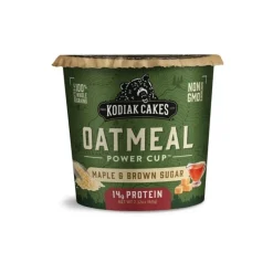 Kodiak Cakes Maple Brown Sugar Oatmeal In A Cup, 1.584 Ounce, 12 Per Case | SKU: 739447 | UPC: 705599013447