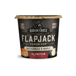 Kodiak Cakes Protein Buttermilk & Maple Flapjack Cup, 2.15 Ounces, 12 Per Case | SKU: 739302 | UPC: 705599011972