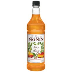 Monin Spicy Mango Syrup, 1 Liter, 4 Per Case | SKU: 476132 | UPC: 738337882746