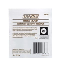 Diversey Solvent Beer Clean Mineral Powder, 0.5 Ounce, 100 Per Case | SKU: 609046 | UPC: 807174528466
