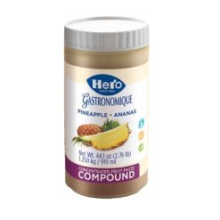 Hero Pineapple Fruit Compound, 2.75 Pound, 3 Per Case | SKU: 733660 | UPC: 614200124550
