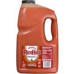 Frank s Redhot Cayenne Pepper Sauce, Kosher, 1 Gallon, 4 Per Case | SKU: 268060 | UPC: 041500055602