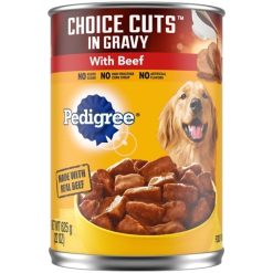 Pedigree Choice Cuts In Gravy Beef, 22 Ounces, 12 Per Case | SKU: 529839 | UPC: 023100015309