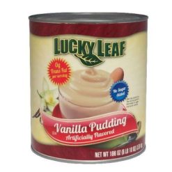 Lucky Leaf Vanilla Pudding Nsa, 106 Ounce, 3 Per Case | SKU: 725666 | UPC: 028500373301