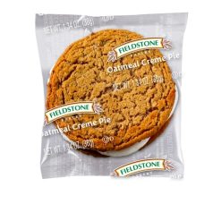 Fieldstone Bakery Oatmeal Creme Pie, 1.34 Ounce, 192 Per Case | SKU: 648660 | UPC: 024300098017