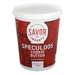 Savor Imports Speculoos Cookie Butter Classic, 1 Kilogram, 6 Per Case | SKU: 652708 | UPC: 684476049826